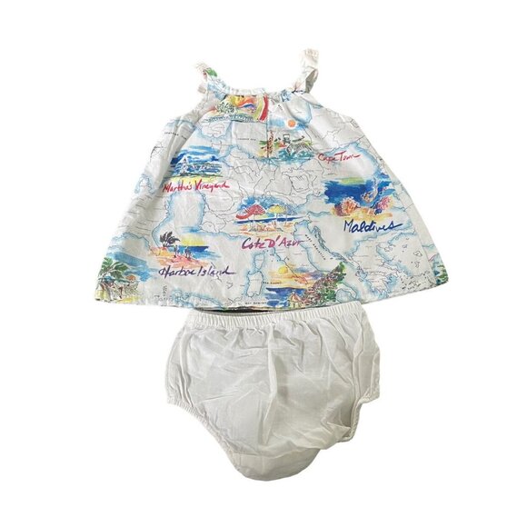 Gap Vacation Destinations Dress Set Size 0-3M - Picture 2 of 6